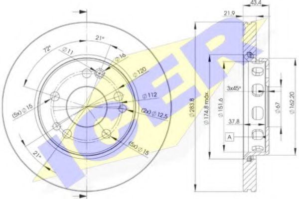 Disc frana