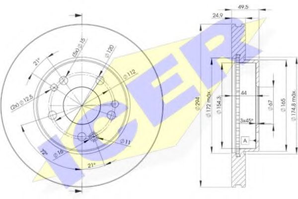 Disc frana