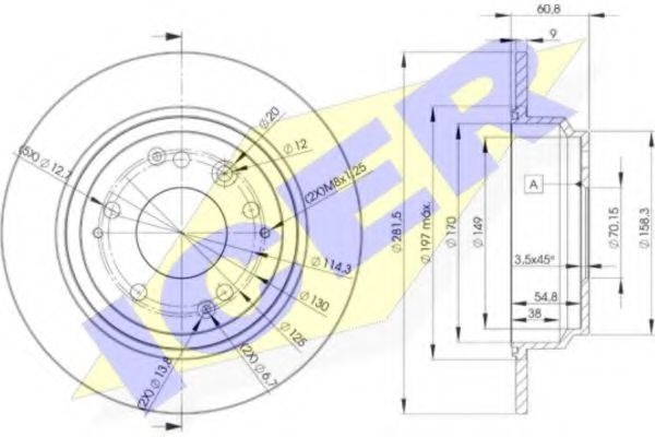 Disc frana