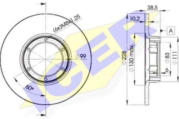 Disc frana