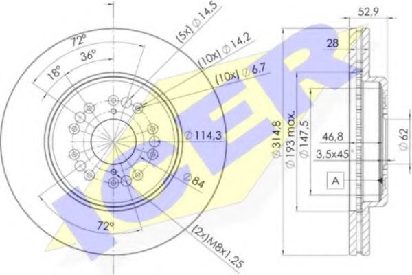 Disc frana