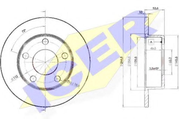 Disc frana