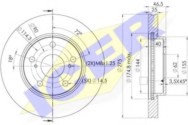 Disc frana