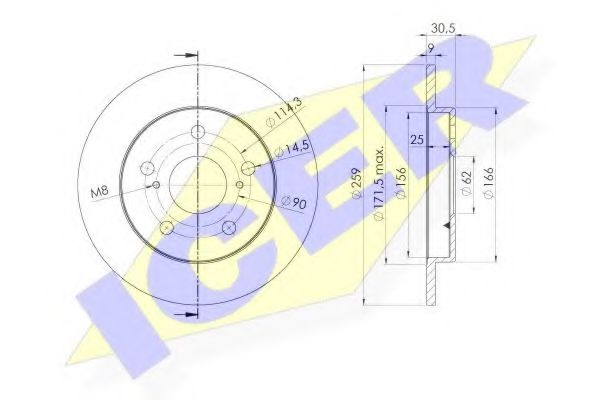 Disc frana