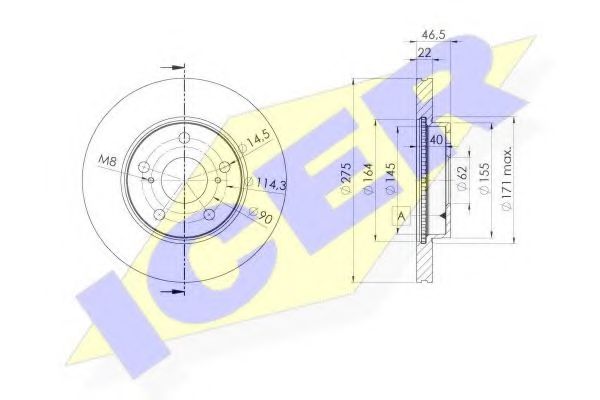 Disc frana