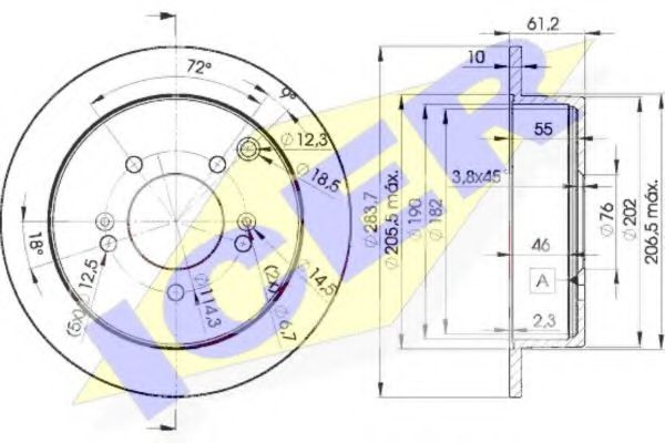 Disc frana