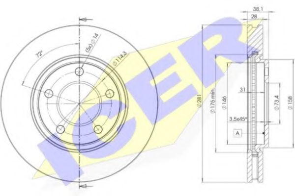 Disc frana