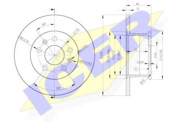 Disc frana