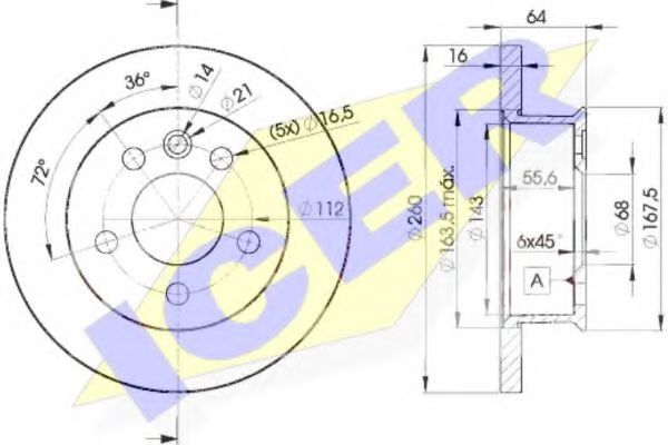 Disc frana