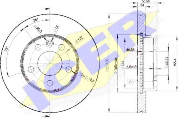 Disc frana