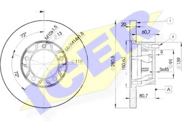 Disc frana