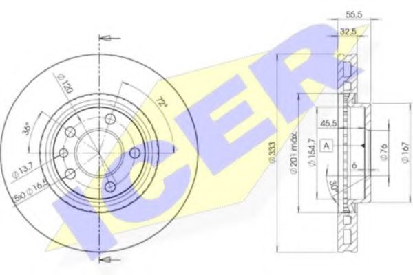 Disc frana