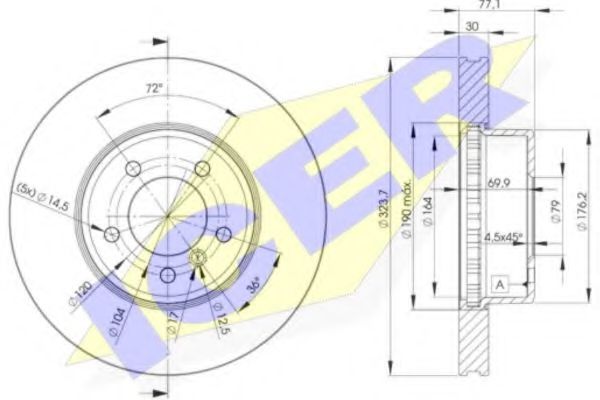 Disc frana