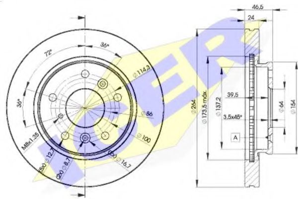 Disc frana