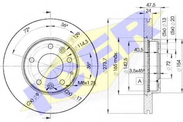 Disc frana