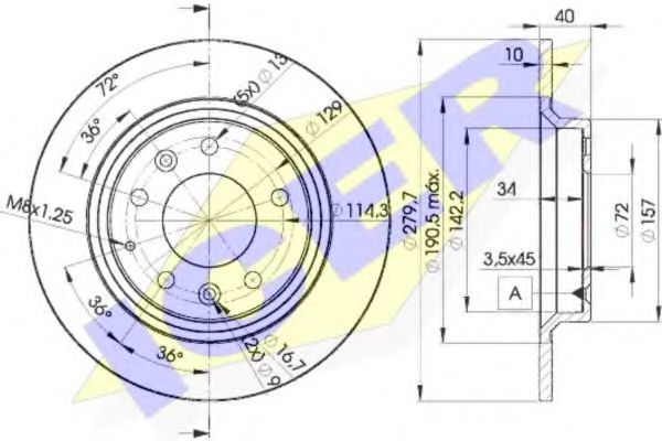 Disc frana