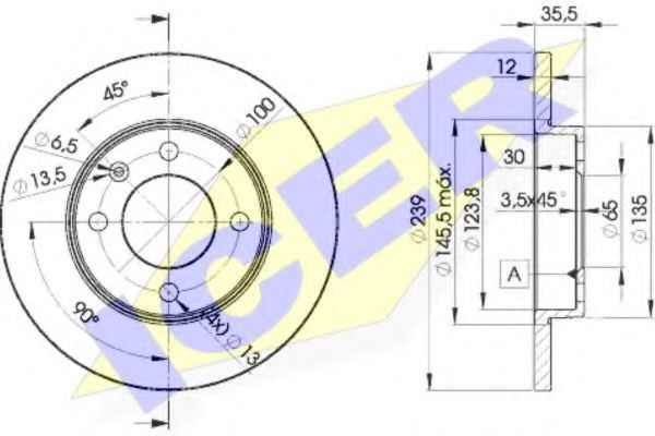 Disc frana