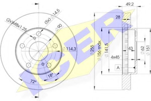 Disc frana