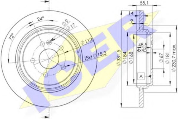 Disc frana