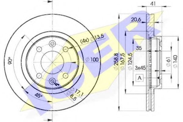 Disc frana