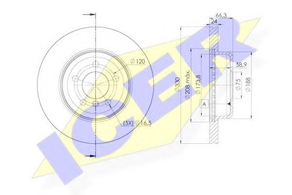 Disc frana