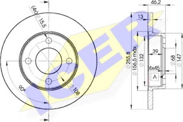 Disc frana