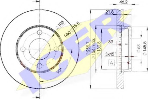 Disc frana