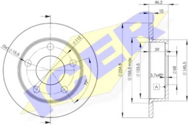 Disc frana