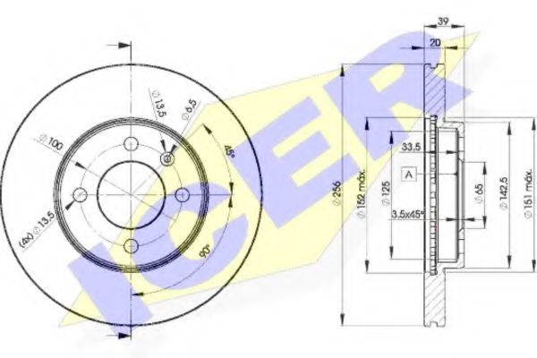 Disc frana