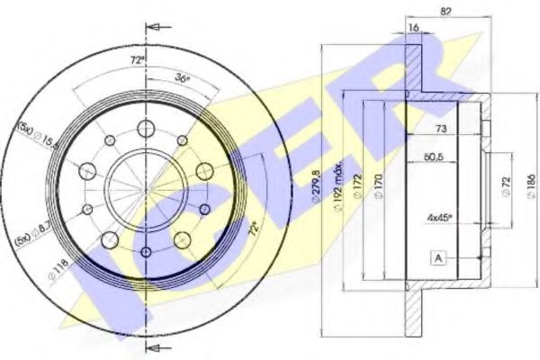 Disc frana