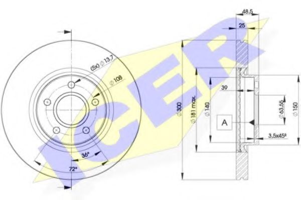 Disc frana