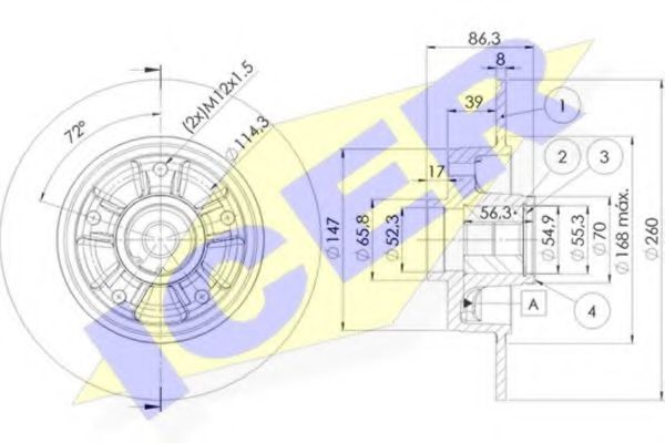 Disc frana