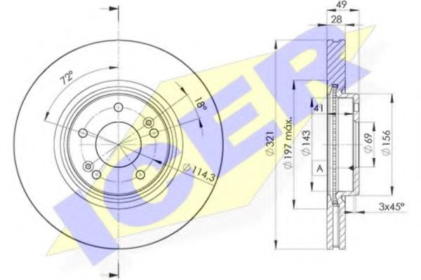 Disc frana