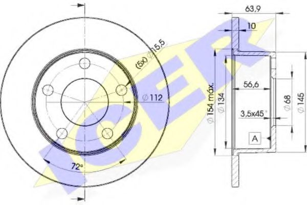 Disc frana