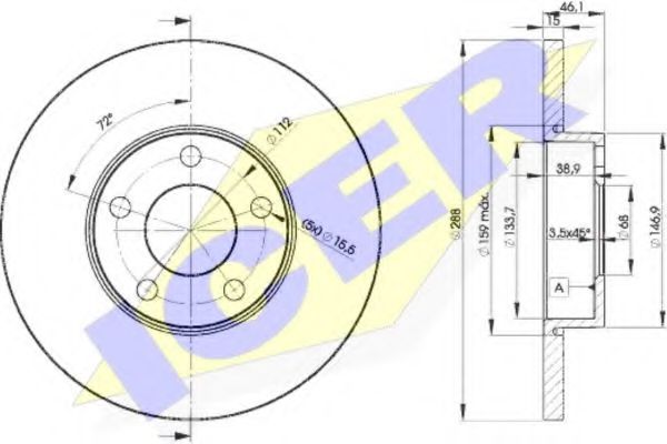 Disc frana