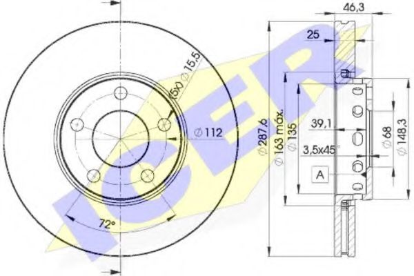 Disc frana