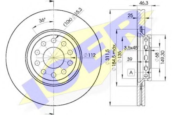 Disc frana