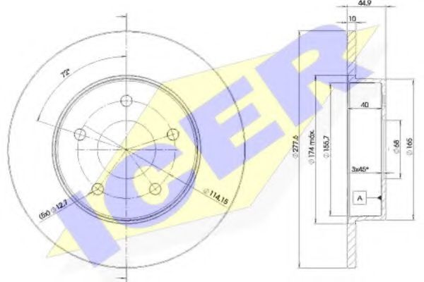 Disc frana