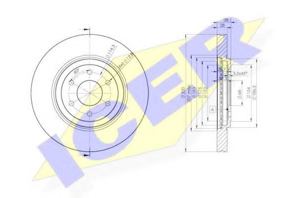 Disc frana