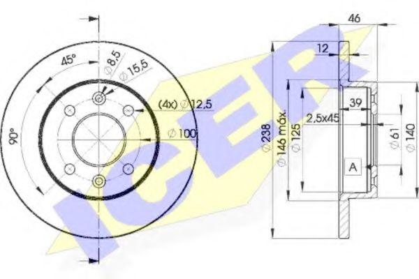 Disc frana