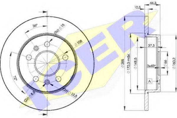 Disc frana