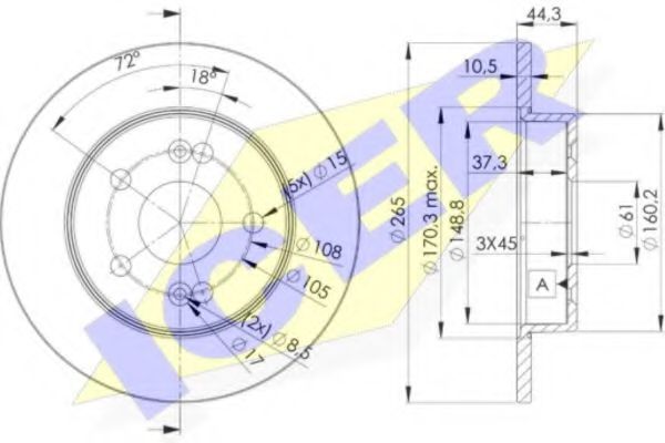 Disc frana