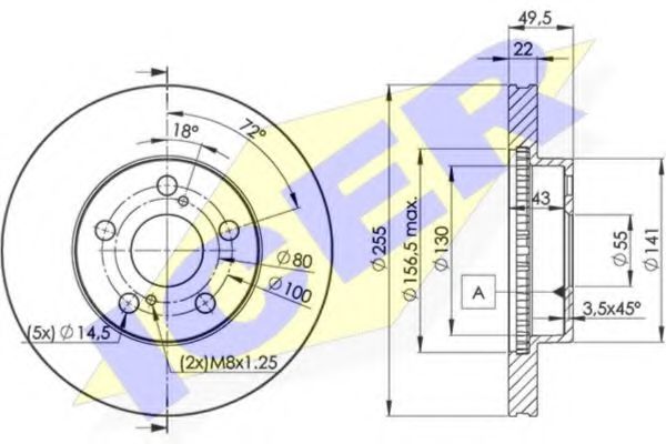 Disc frana