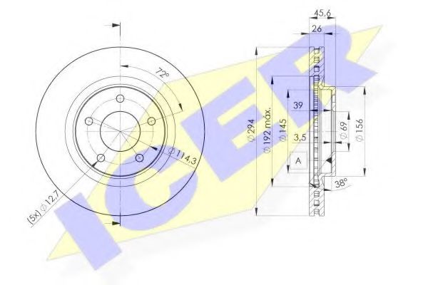 Disc frana