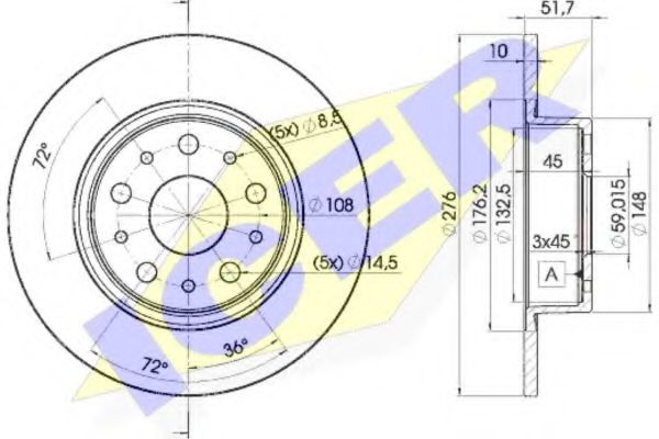 Disc frana