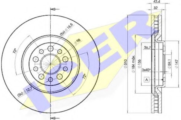 Disc frana