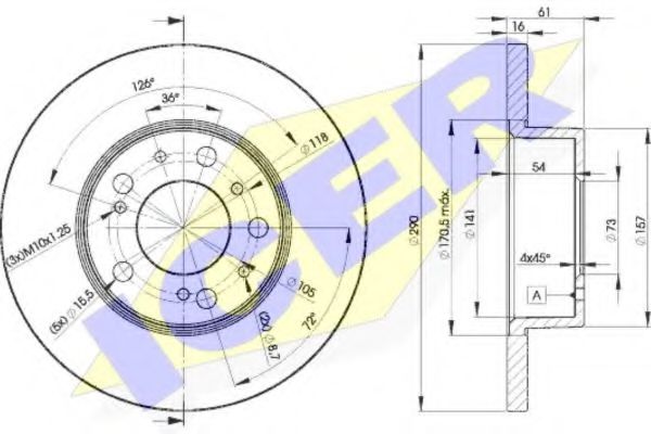 Disc frana