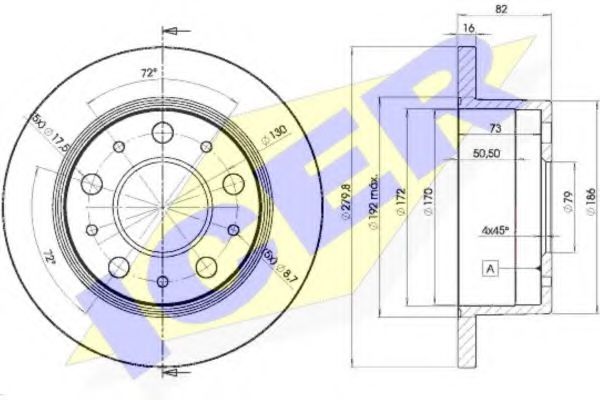 Disc frana