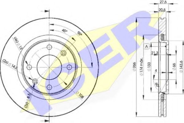 Disc frana