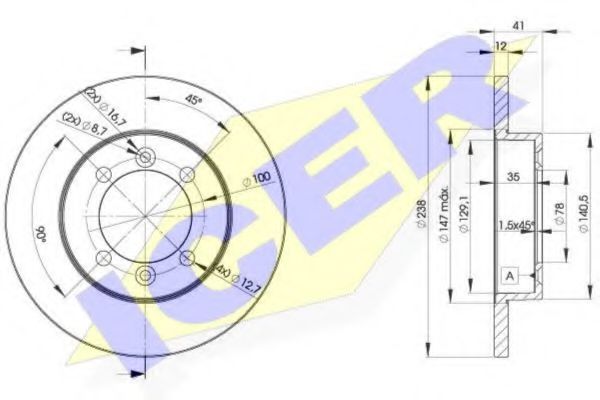 Disc frana